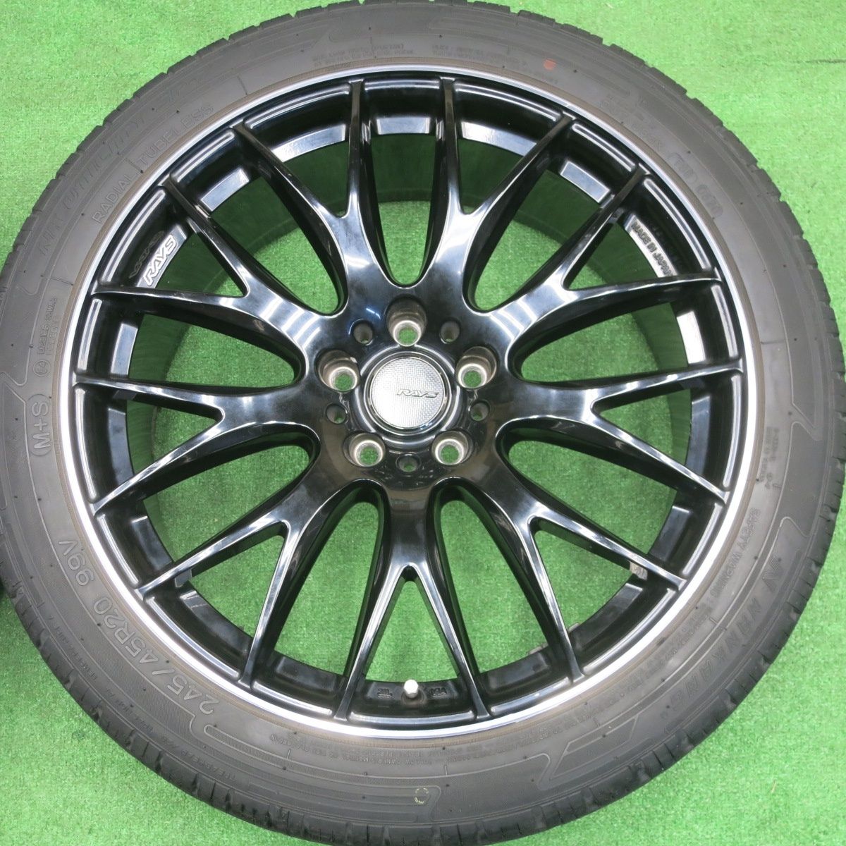 4本価格☆RAYS HOMURA 2×9 245/45R20 ナンカン NK UTILITY SP-7 20
