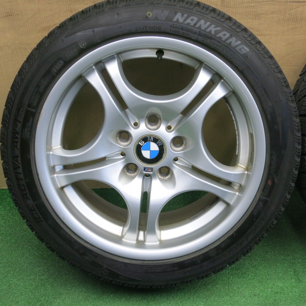 バリ溝！22年！9.5分☆BMW 3シリーズ E46 Mスポーツ 純正 225/45R17 