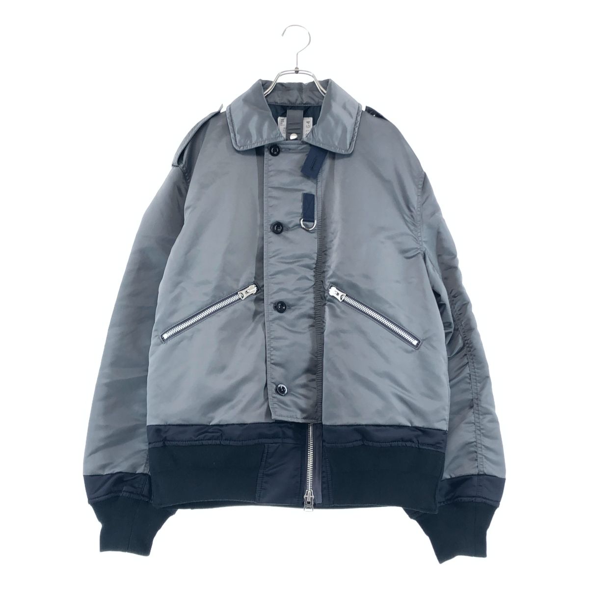 sacai / サカイ | 2023AW | Nylon Twill Blouson / ナイロンツイル