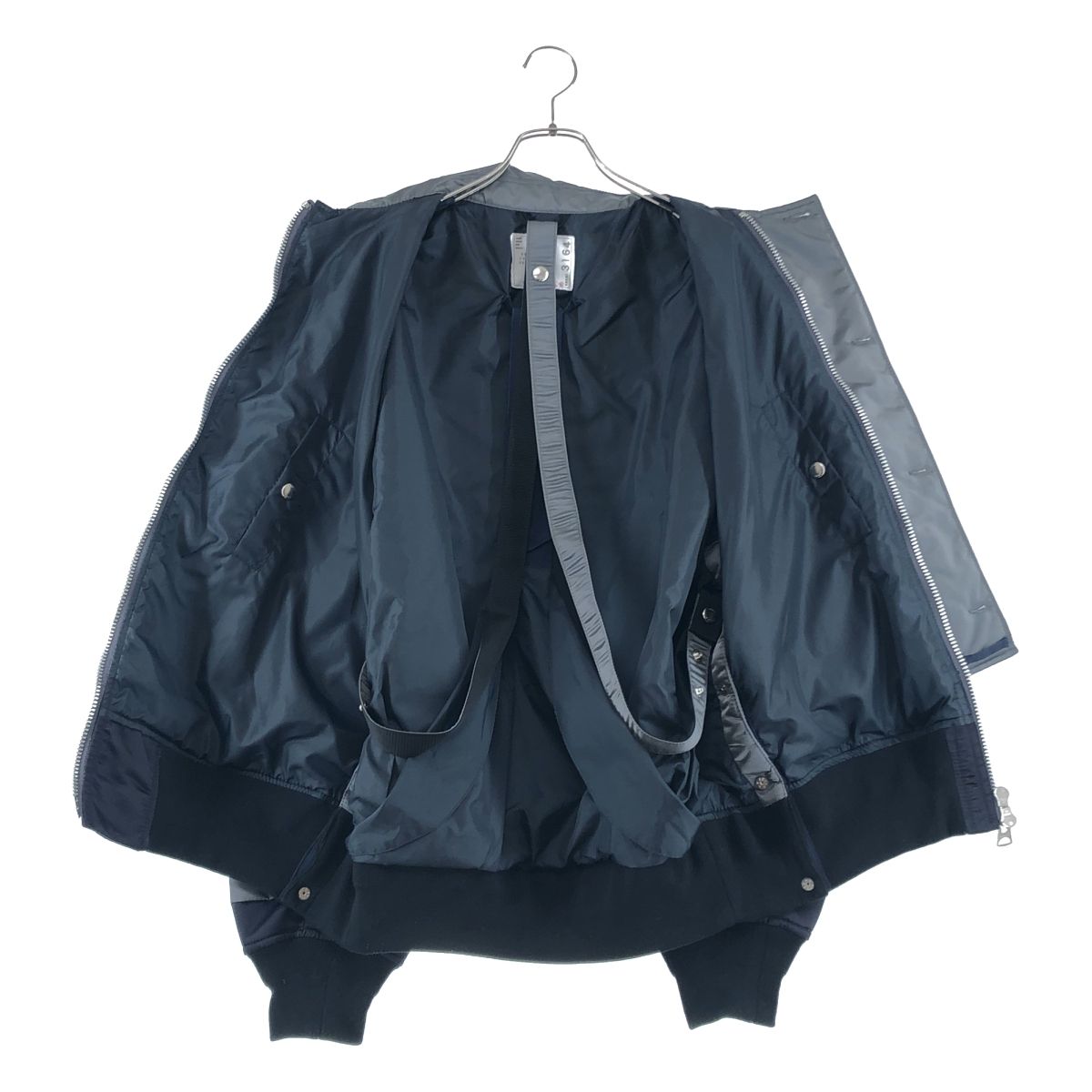 sacai(サカイ) 23AW Nylon Stretch Water-Repellent L⁄S Shirt 