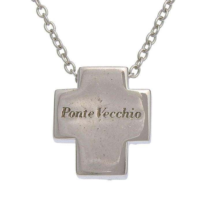 PONTE VECCHIO ポンテヴェキオ デザイン ブラック ダイヤ ネックレス