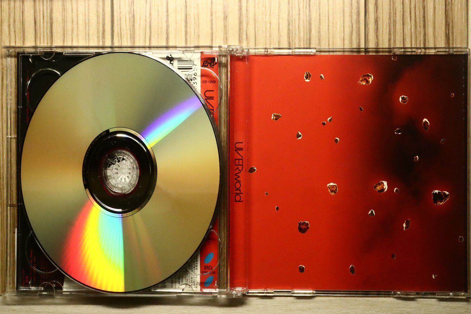 国内盤CD☆ウーバーワールド/UVERworld□ 激動/Just break the limit