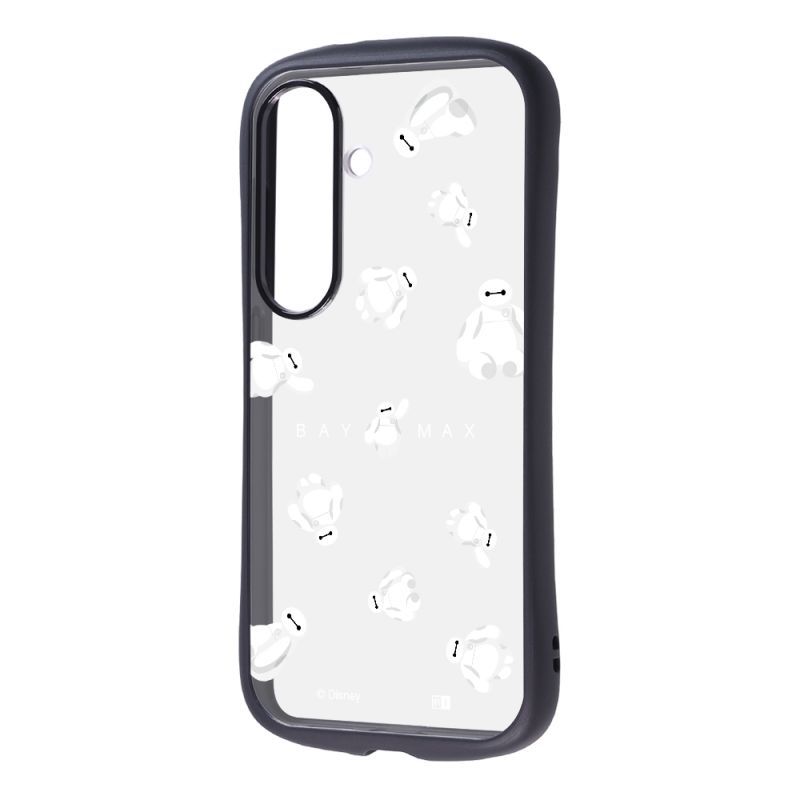 Galaxy S26 / ディズニー / Puffull 衝撃吸収 バンパー ハイブリッドケース / ベイマックス_ふわふわ2