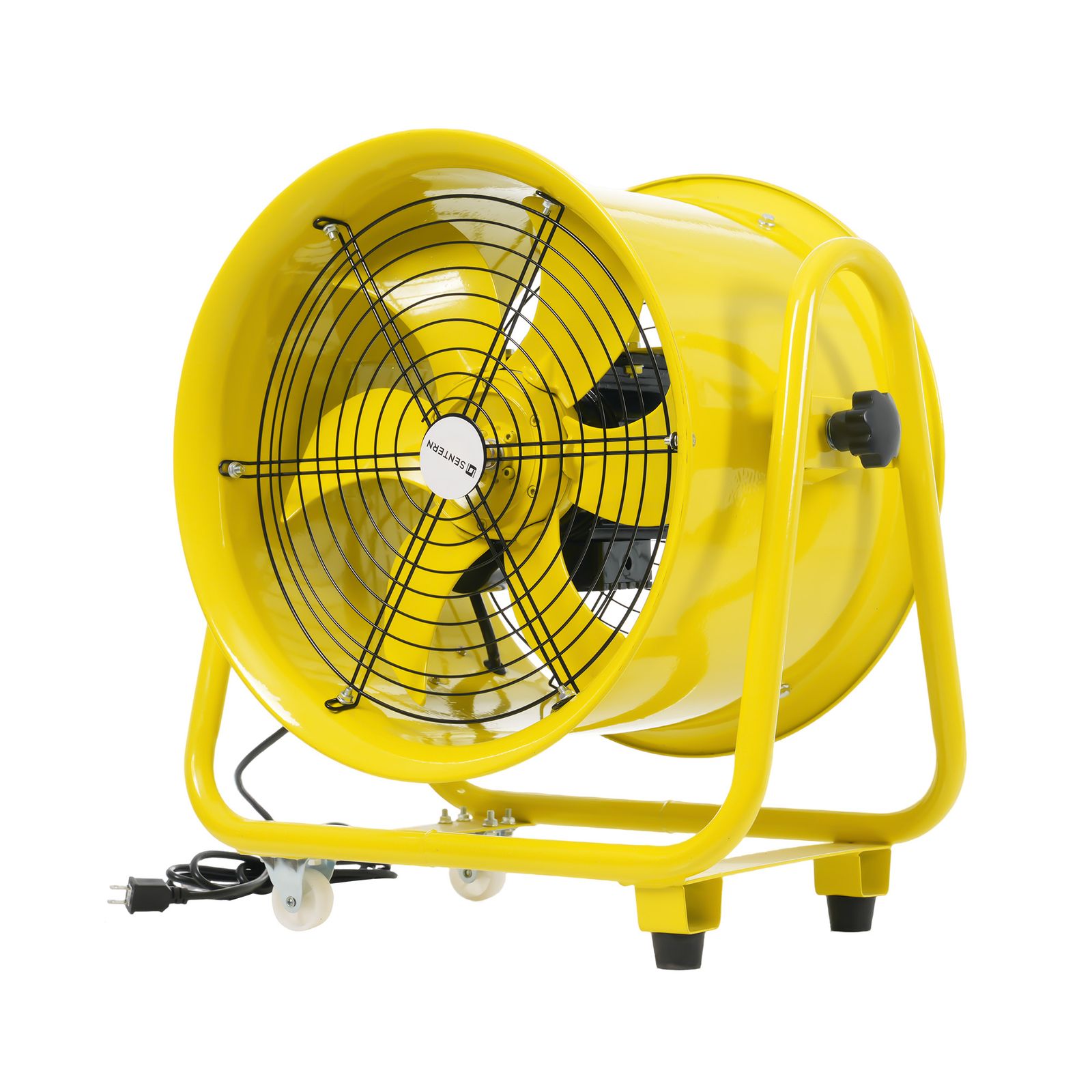 全新品 送風機 排気シャフトホース付き 風量11000m?/h 送排気口径406mm ダクトファン 業務用 小型 強力 工場扇 工業扇 工業用扇風機 業務用扇風機 換気 風通し 工業扇風機 工場用扇風機 送風機 強力 1年保証付き