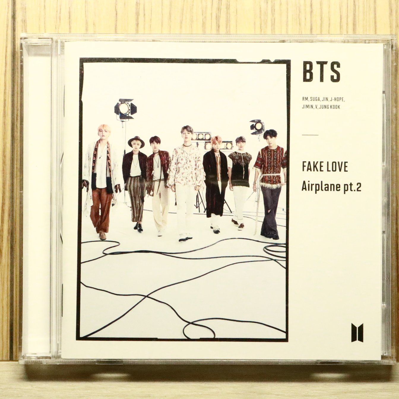 国内盤CD☆防弾少年団/BTS□ FAKE LOVE/Airplane pt.2(初回限定盤C