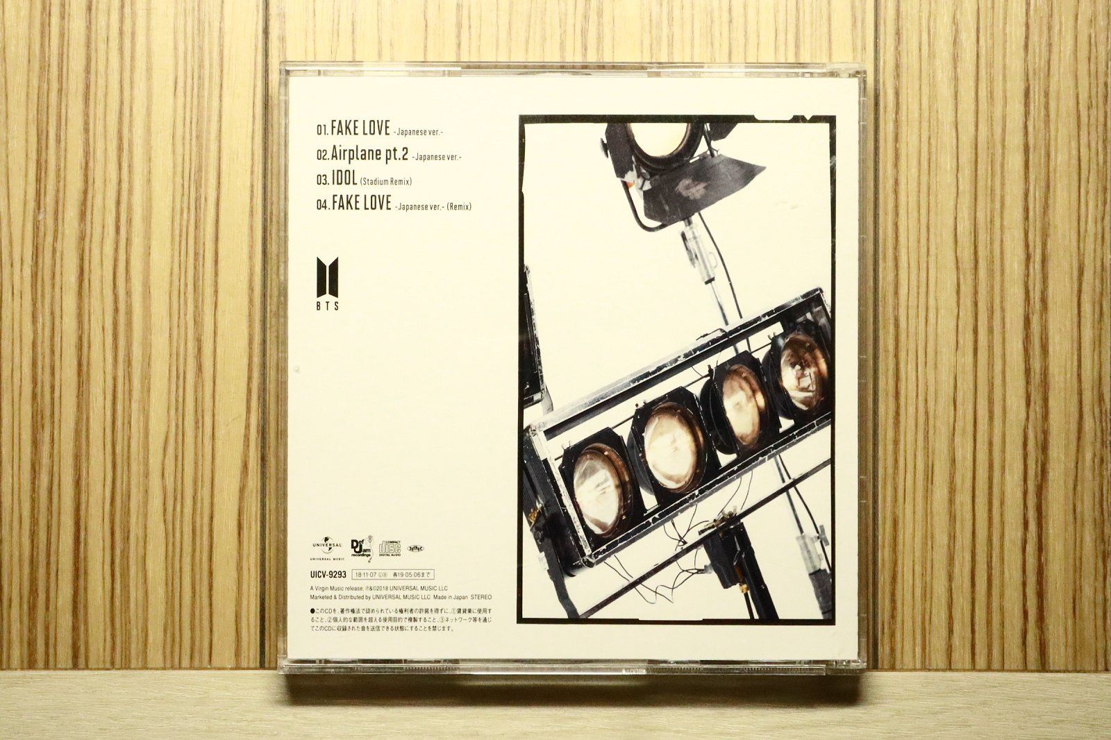 国内盤CD☆防弾少年団/BTS□ FAKE LOVE/Airplane pt.2(初回限定盤C