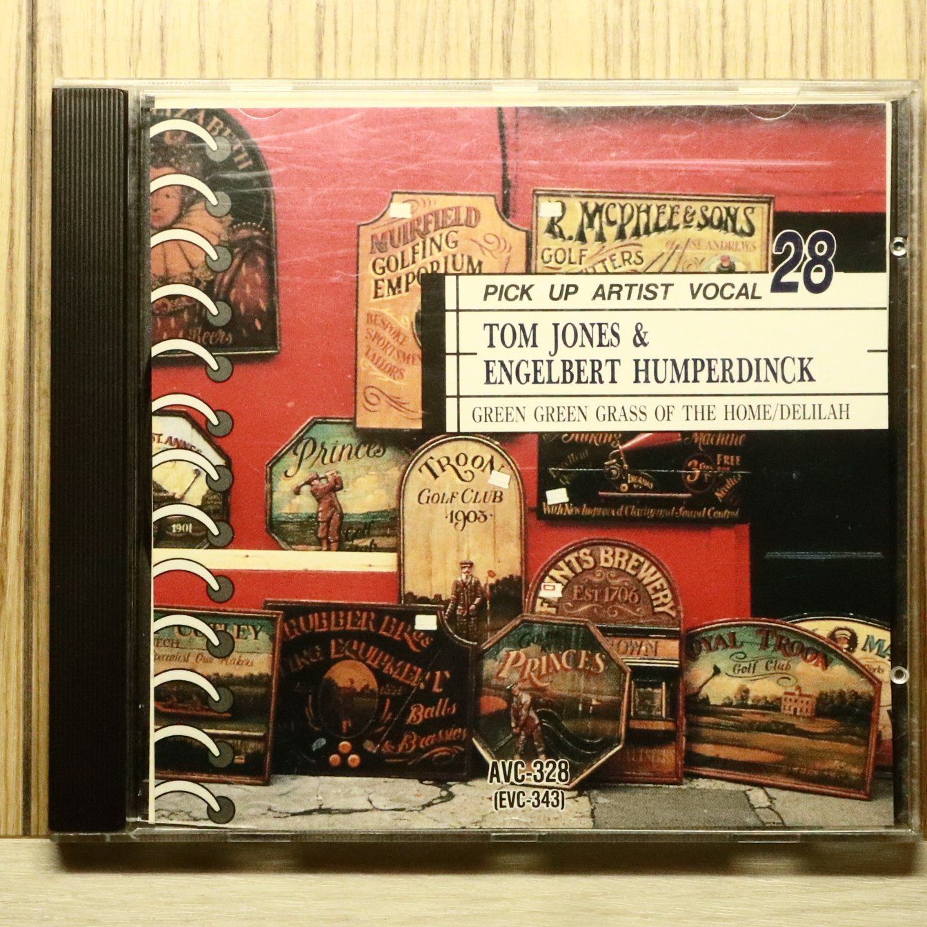 中古CD☆洋楽CD/□ TOM JONES & ENGELBERT HUMPERDINCK/SUPER