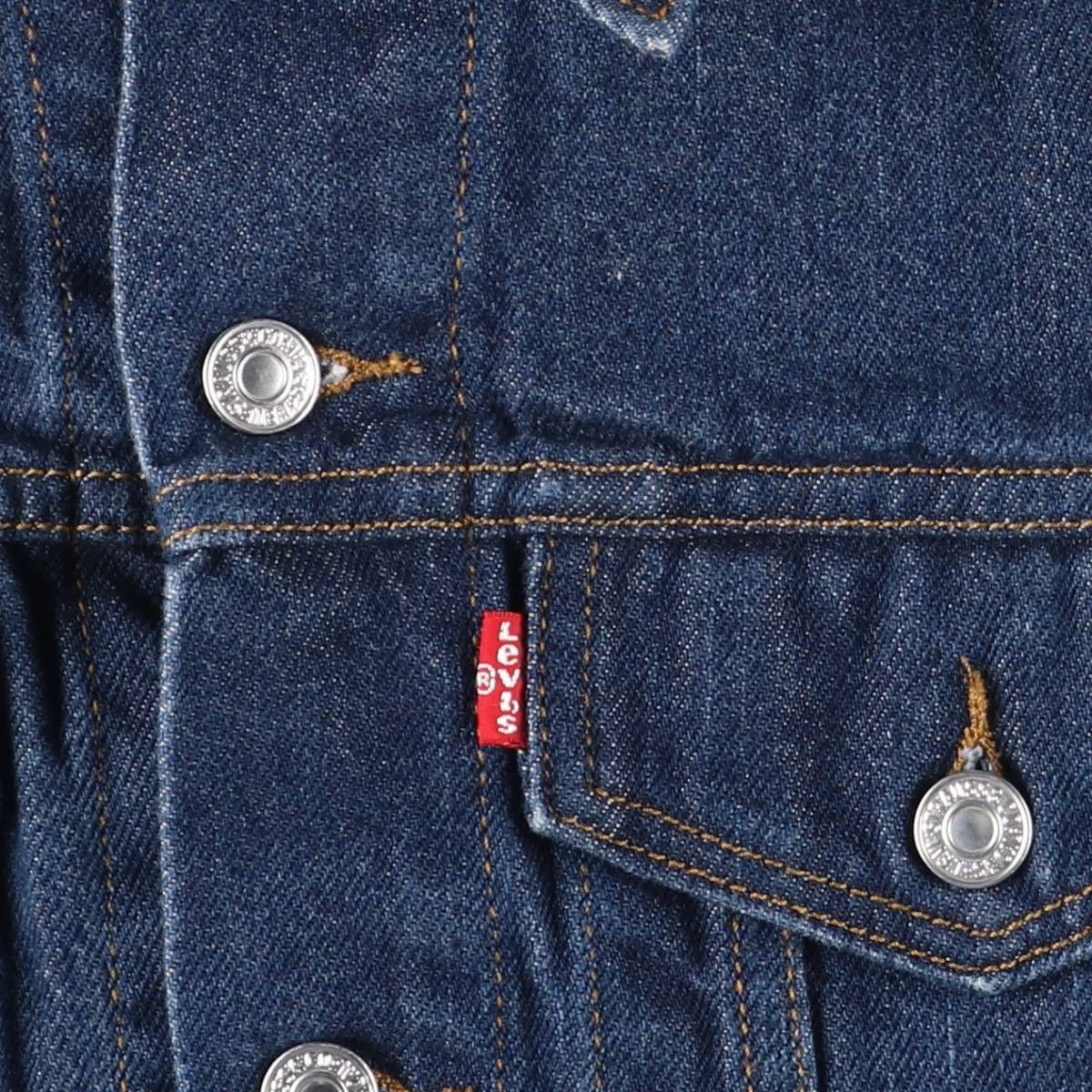 古着 リーバイス Levi's デニムジャケット Gジャン メンズM相当