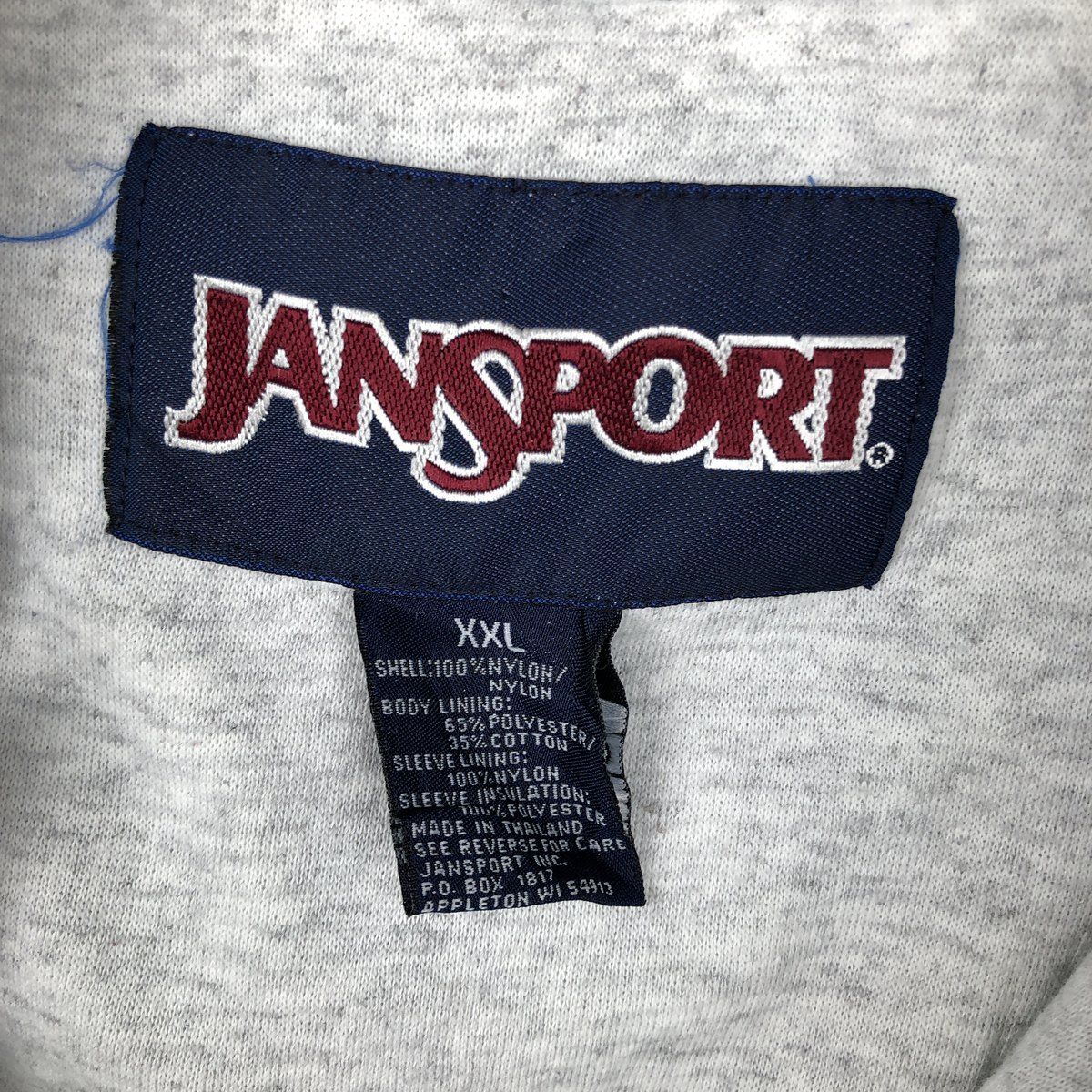 古着 ジャンスポーツ JANSPORT 中綿アノラックパーカー パファー
