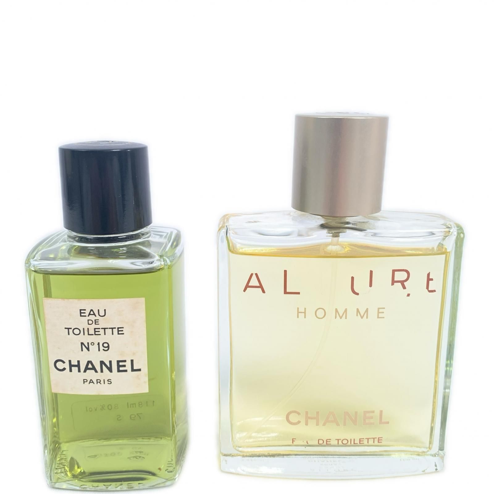 本物保証 CHANEL シャネル 香水 2点セット No.19 オードゥ トワレット