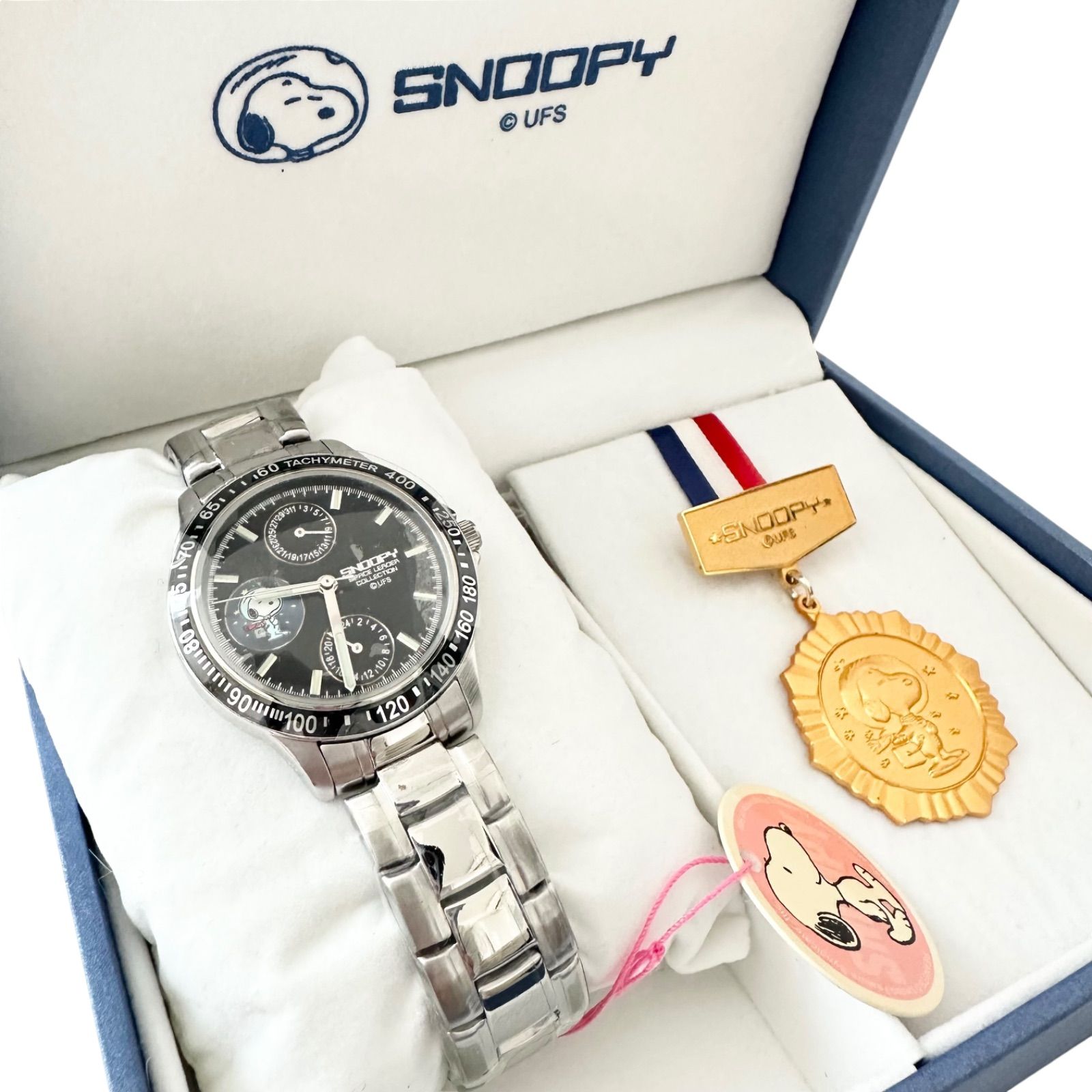 SNOOPY SPACE LEADER COLLECTION スヌーピー 限定 腕時計 ブラック