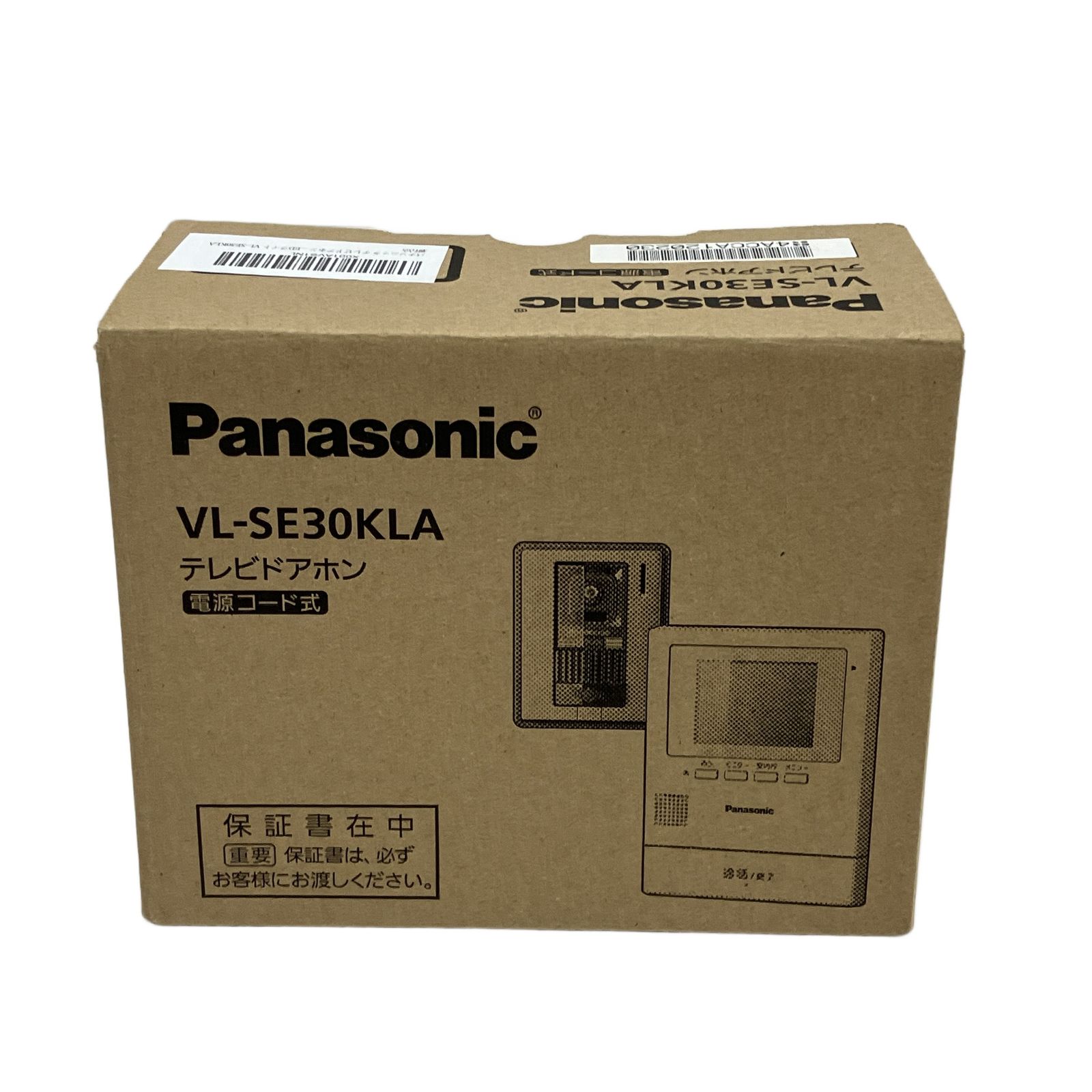 Panasonic パナソニック VL-SE30KLA 電源コード式 モニターホン Panasonic パナソニック VL-SE30KLA 電源コード式 モニターホン