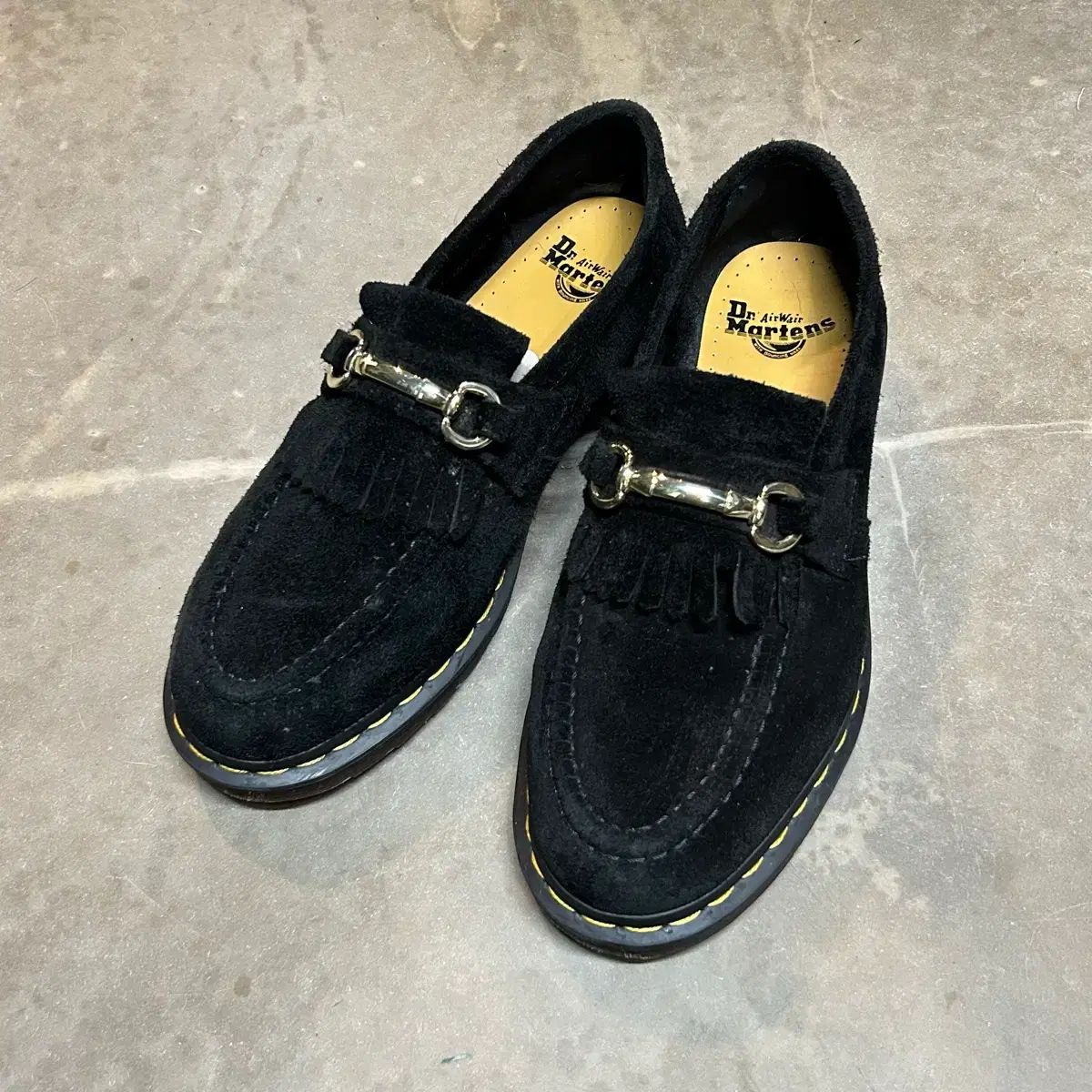 DR. MARTENS ドクターマーチン スウェード 角名倫太郎 ローファー 