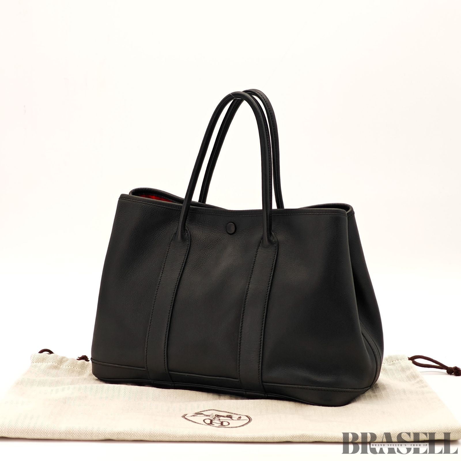 HERMES エルメス ガーデンツイリーTPM ガーデンパーティTPM ノワール