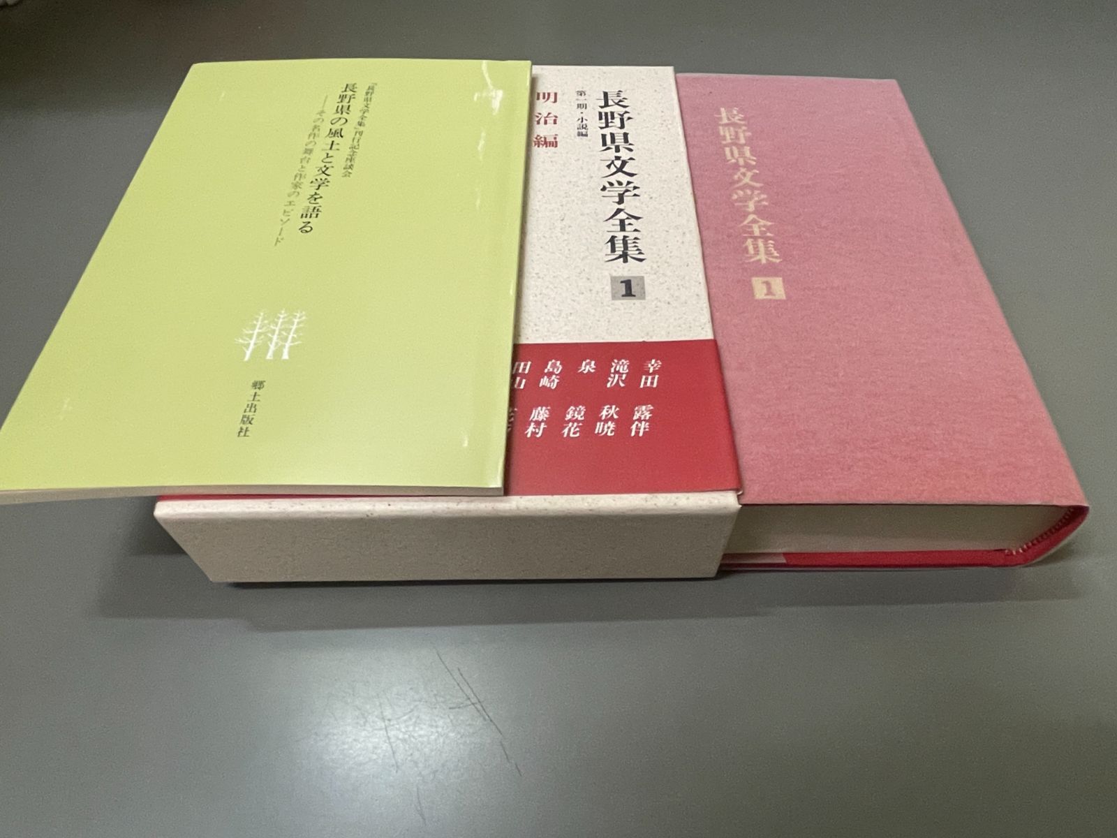 ★長野県文学全集　第Ⅰ期　小説編★郷土出版社 全巻セット】長野県文学全集 第1期小説編 全10巻セット - メルカリ
