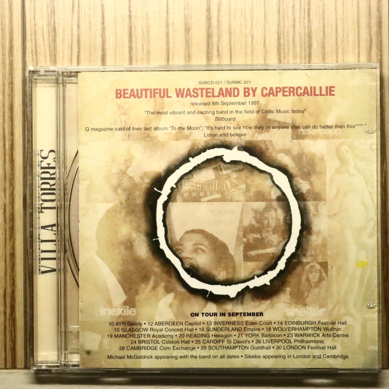 中古CD☆カパーケリー/Capercaillie□ Beautiful Wasteland 【SURCD021