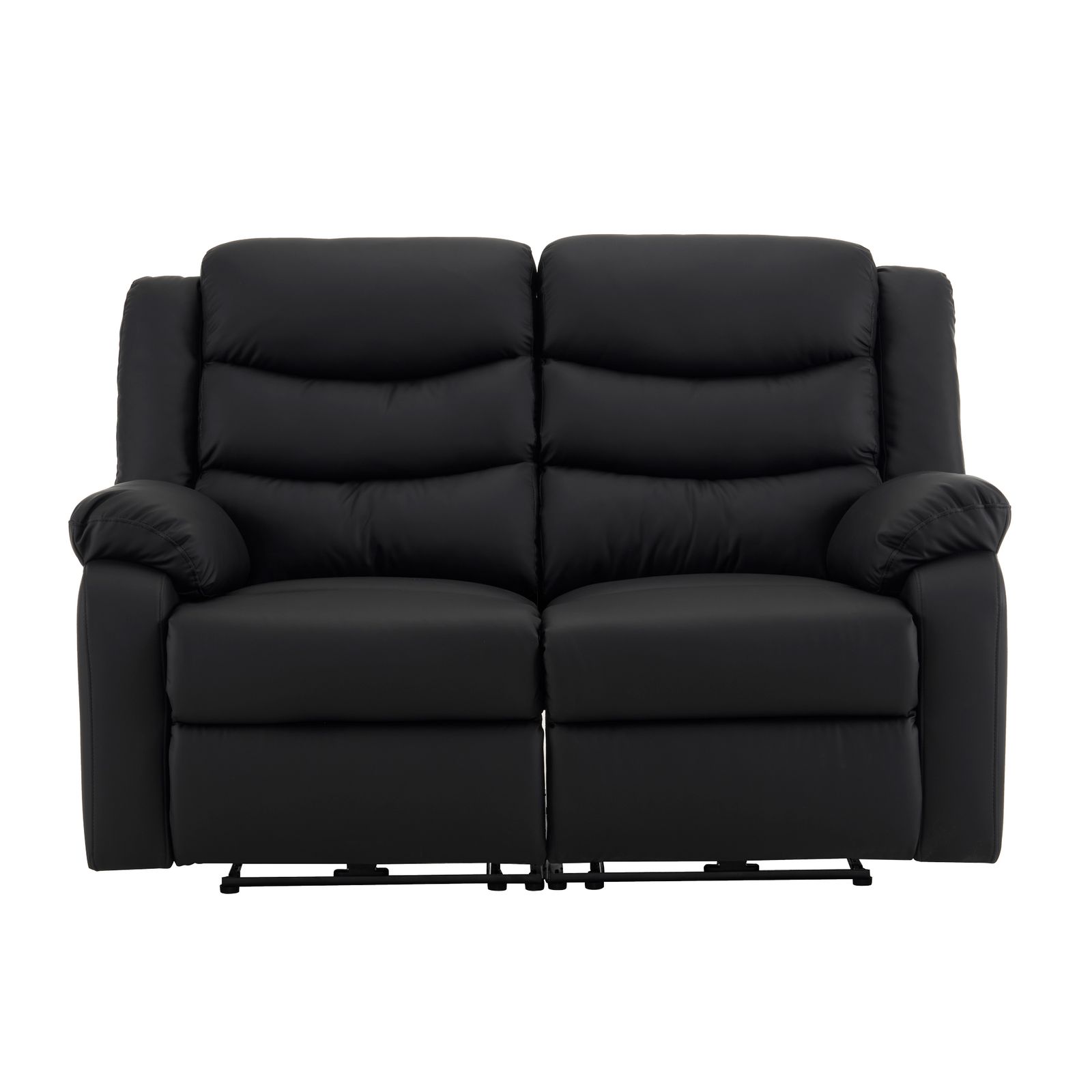 クライニングチェア リクライニングソファ 2人掛け 電動 リクライニング 左右独立調節 オットマン一体型 パーソナルチェアー 電動ソファ 耐圧分散 リクライニングチェア 一人暮らし 二人掛け ブラック
