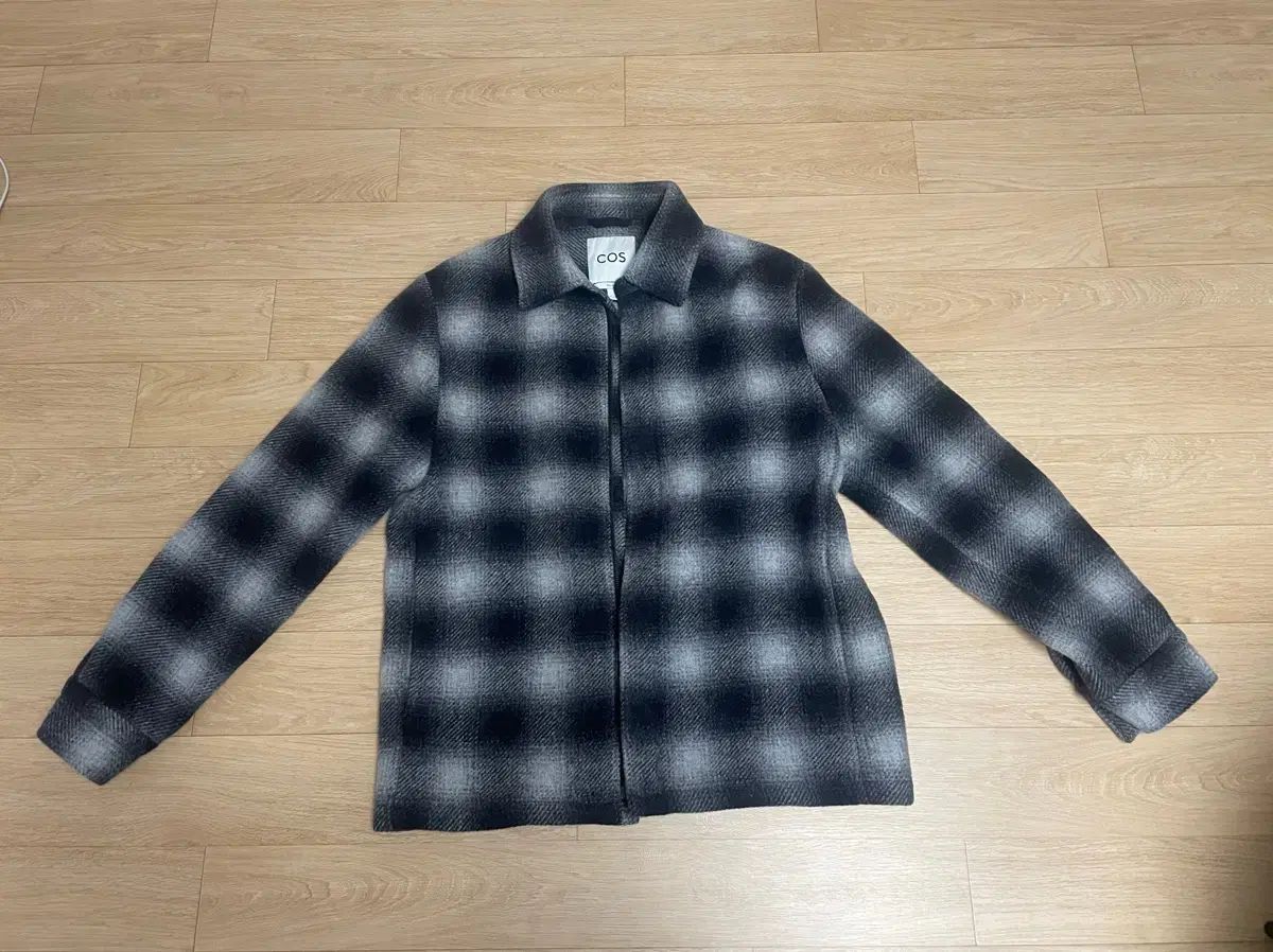 COS コス オンブレ チェック ウール ジャケット コス MERINO COS 