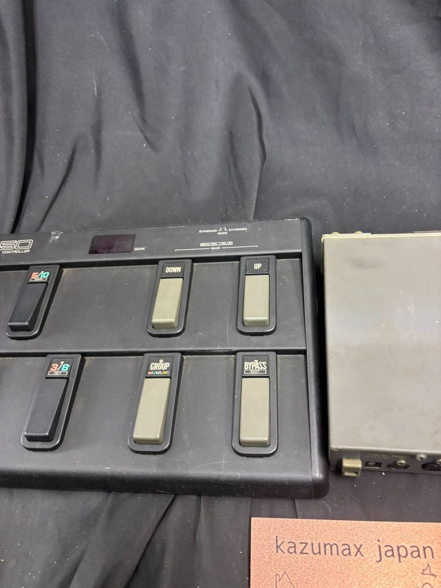 【名機】ZOOM 9030 マルチエフェクター ギター エフェクト プロセッサー ZOOM 9030 Advanced Guitar Effects 動作品 フットコントローラー付
