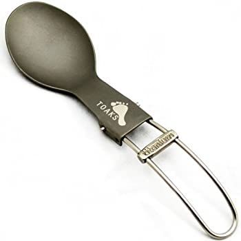 TOAKS（トークス） SLV-07 Folding Spoon チタニウムフォールディングスプーン