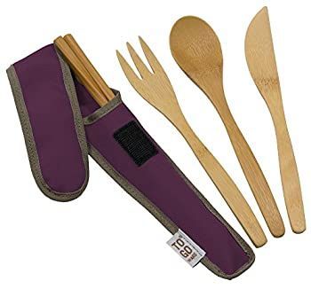 TO-GO WARE(トゥーゴーウェア) クラシック バンブー カトラリーセット 20200001024000 マルベリー
