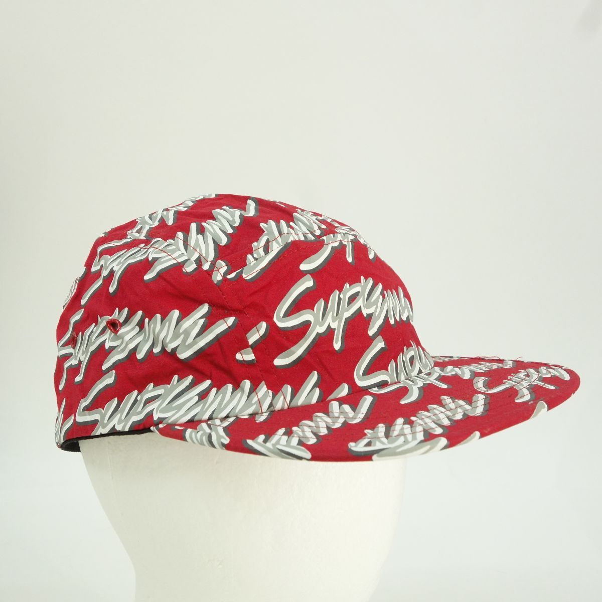 Supreme シュプリーム 19SS Signature Script Logo Camp Cap キャップ