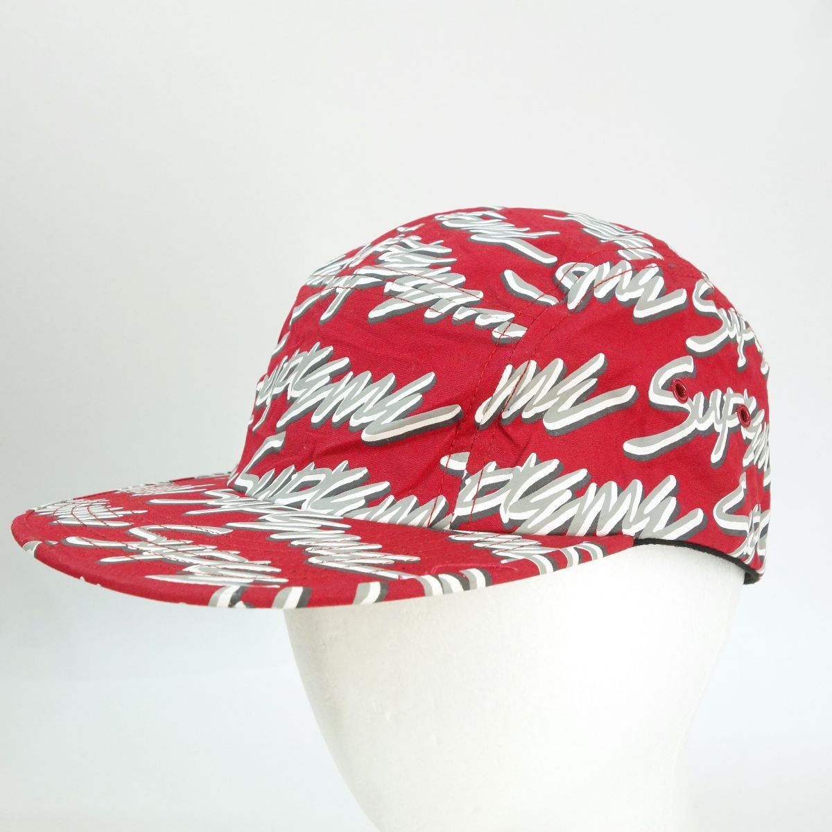 Supreme シュプリーム 19SS Signature Script Logo Camp Cap キャップ