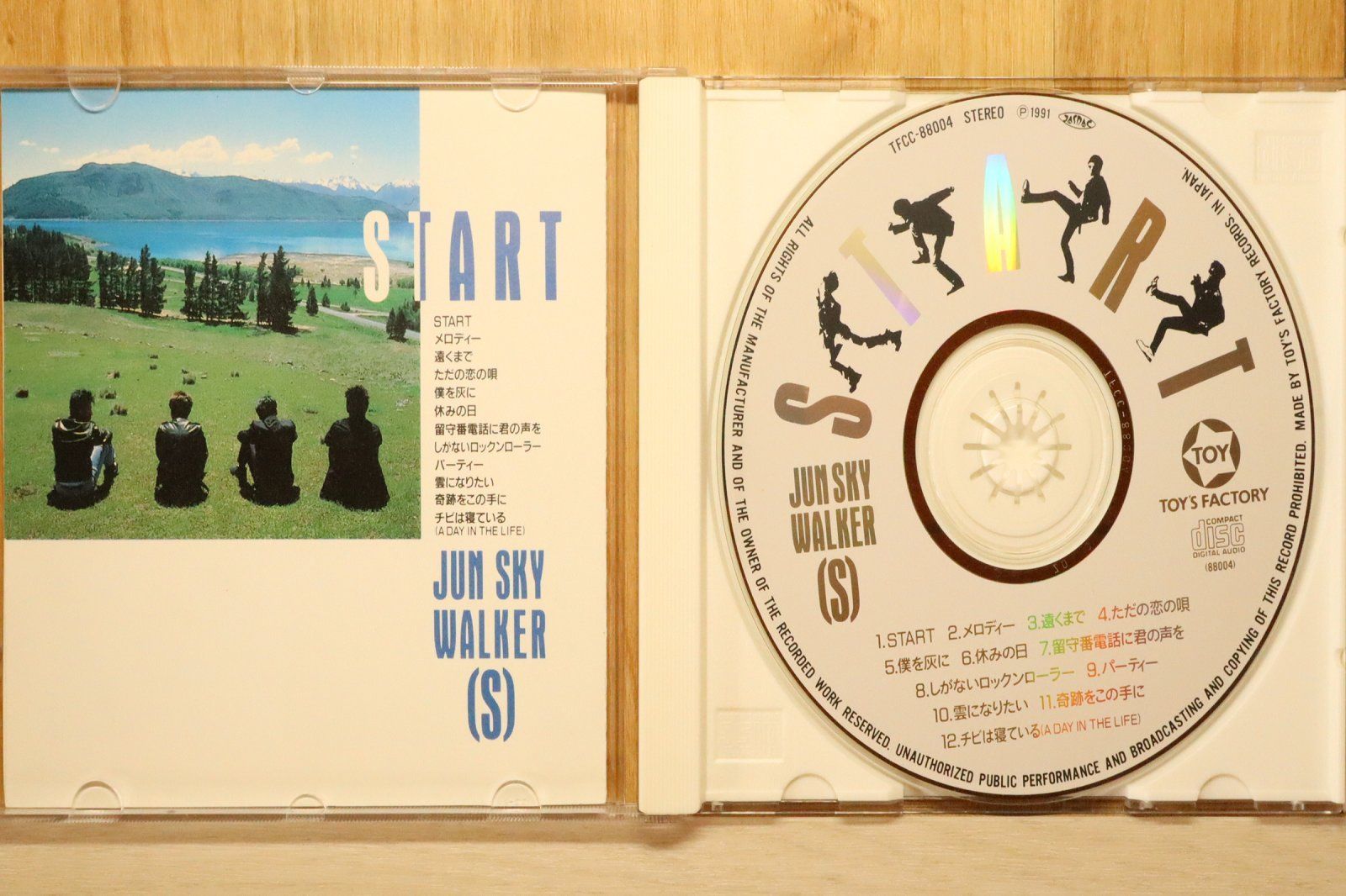 国内盤CD☆ジュンスカイウォーカーズ/JUN SKY WALKER(S)□ START