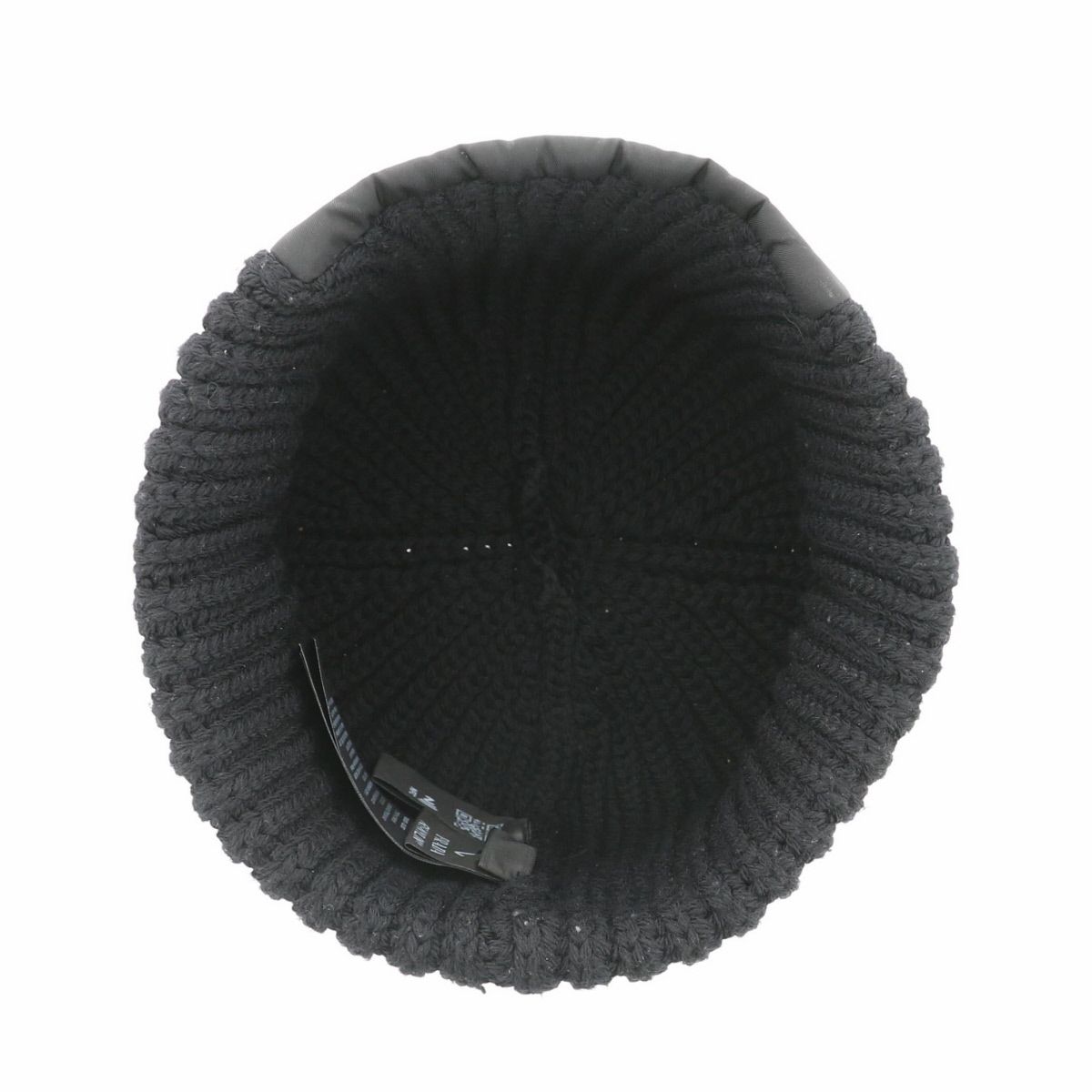 PRADA プラダ Re-Nylon ギャバジン ウール キャップ ニットキャップ