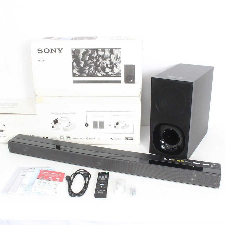 ソニー サウンドバー ウーハー付 HT-Z9F SONY SA-Z9F SA-WZ9F 音響機器 