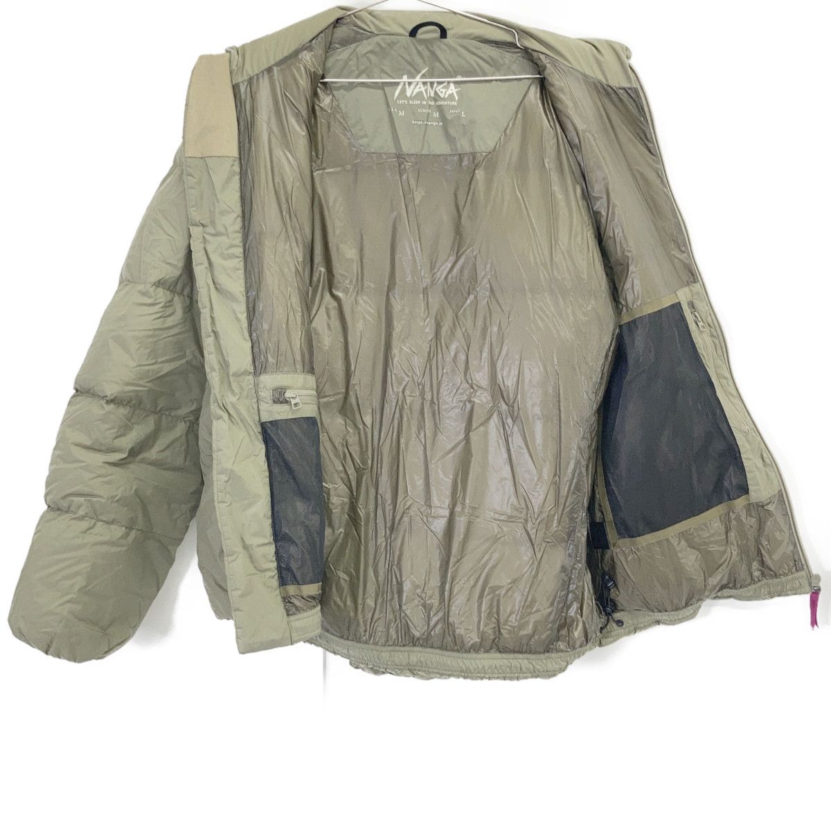 NANGA ナンガ 23A68 BEGKHA/ｶｰｷ MAZENO RIDGE ﾏｾﾞﾉﾘｯｼﾞ ﾀﾞｳﾝｼﾞｬｹｯﾄ L 