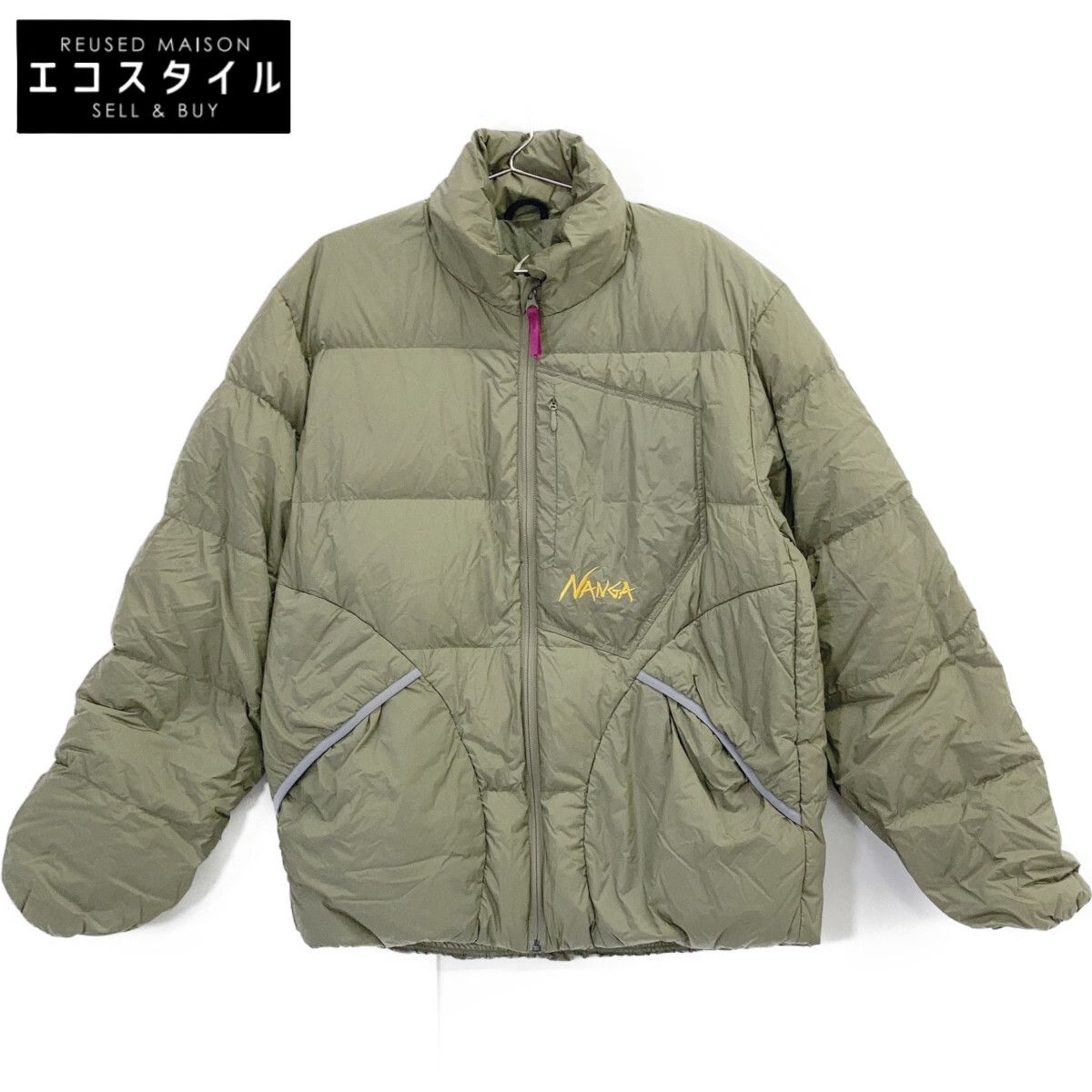 NANGA ナンガ 23A68 BEGKHA/ｶｰｷ MAZENO RIDGE ﾏｾﾞﾉﾘｯｼﾞ ﾀﾞｳﾝｼﾞｬｹｯﾄ L 