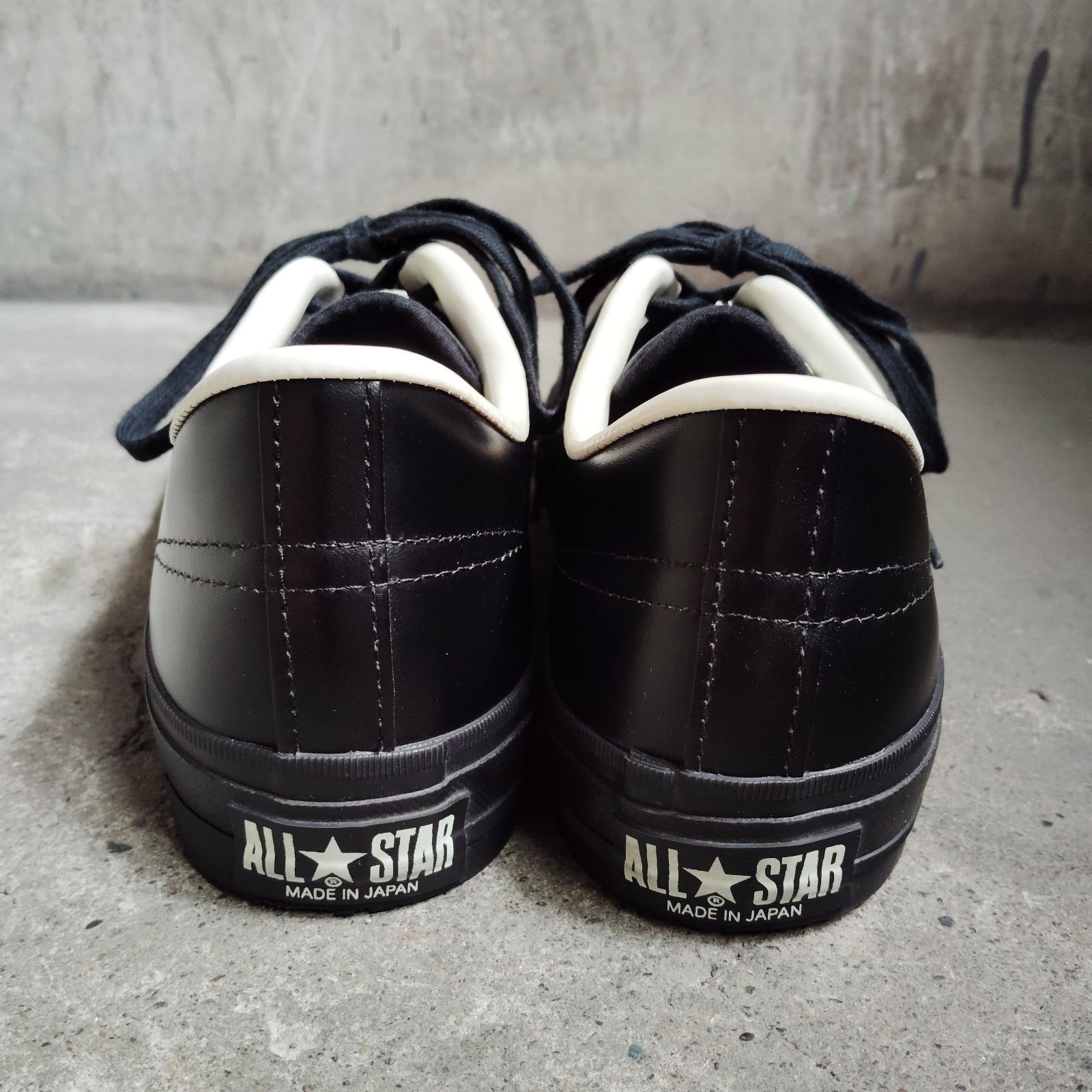 CONVERSE ONE STAR J BLACK US9.5 コンバース ワンスター ブラック