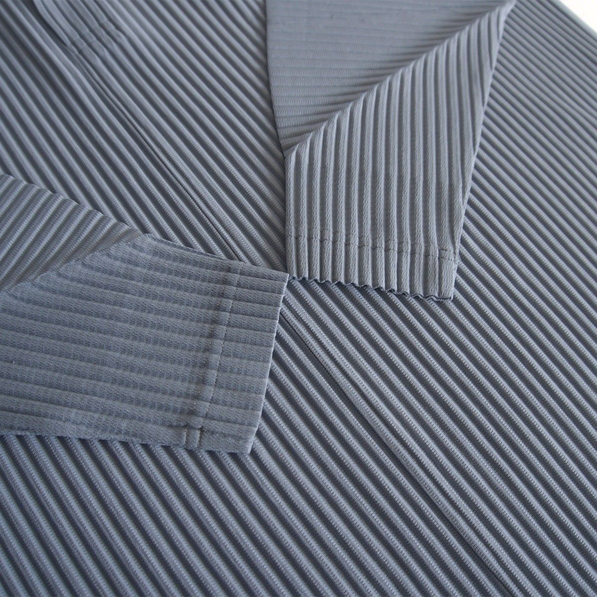 美品】 HOMME PLISSE ISSEY MIYAKE【プリーツ 長袖ポロシャツ】2