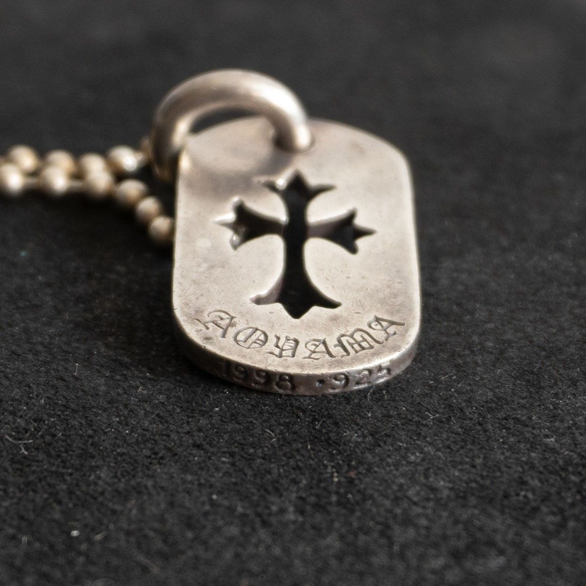 最高級】CHROME HEARTS【D TAG SML CO CRS】シルバー クロムハーツ