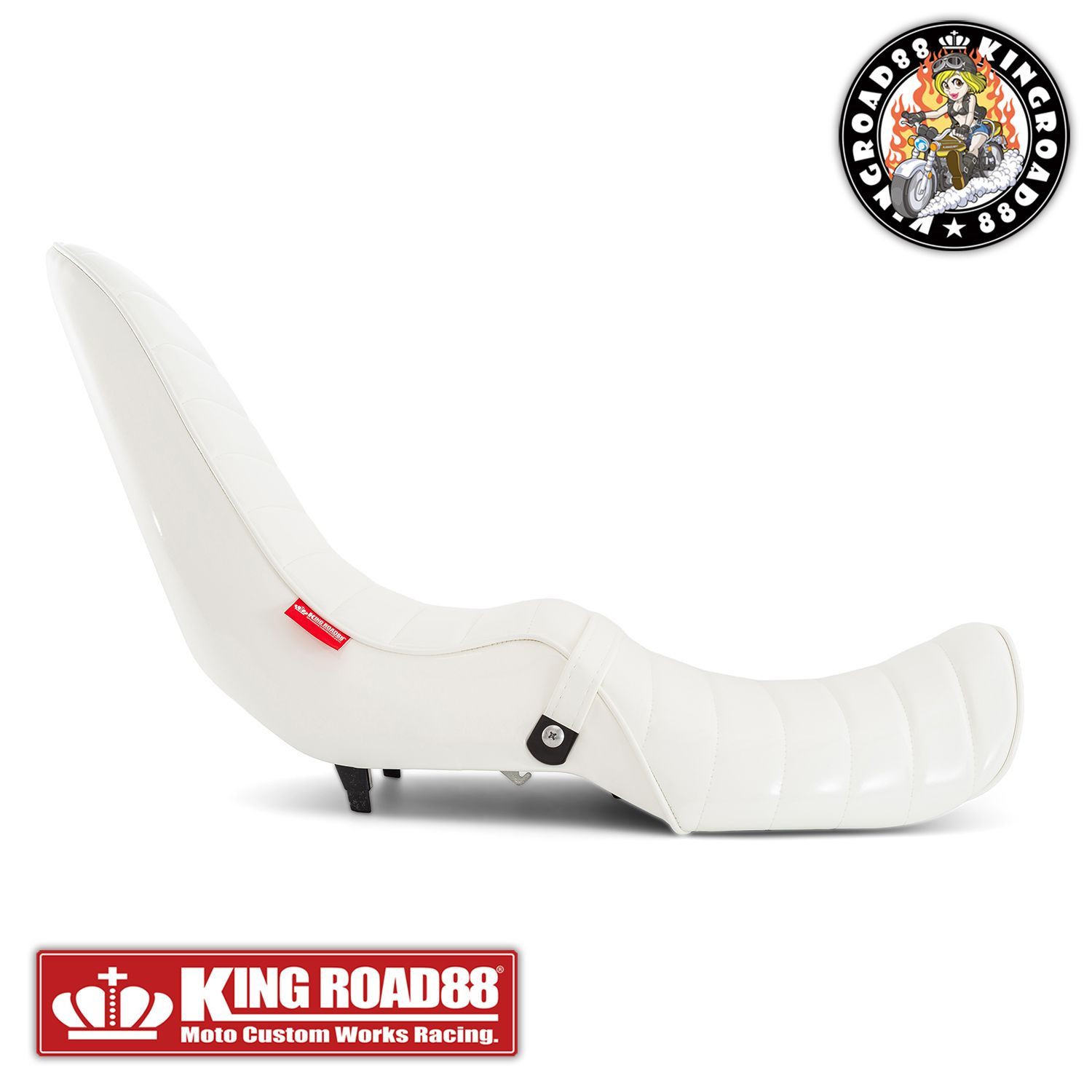 カワサキ バリオスⅠ型 ZR250A KingRoad88 3段シート エナメル