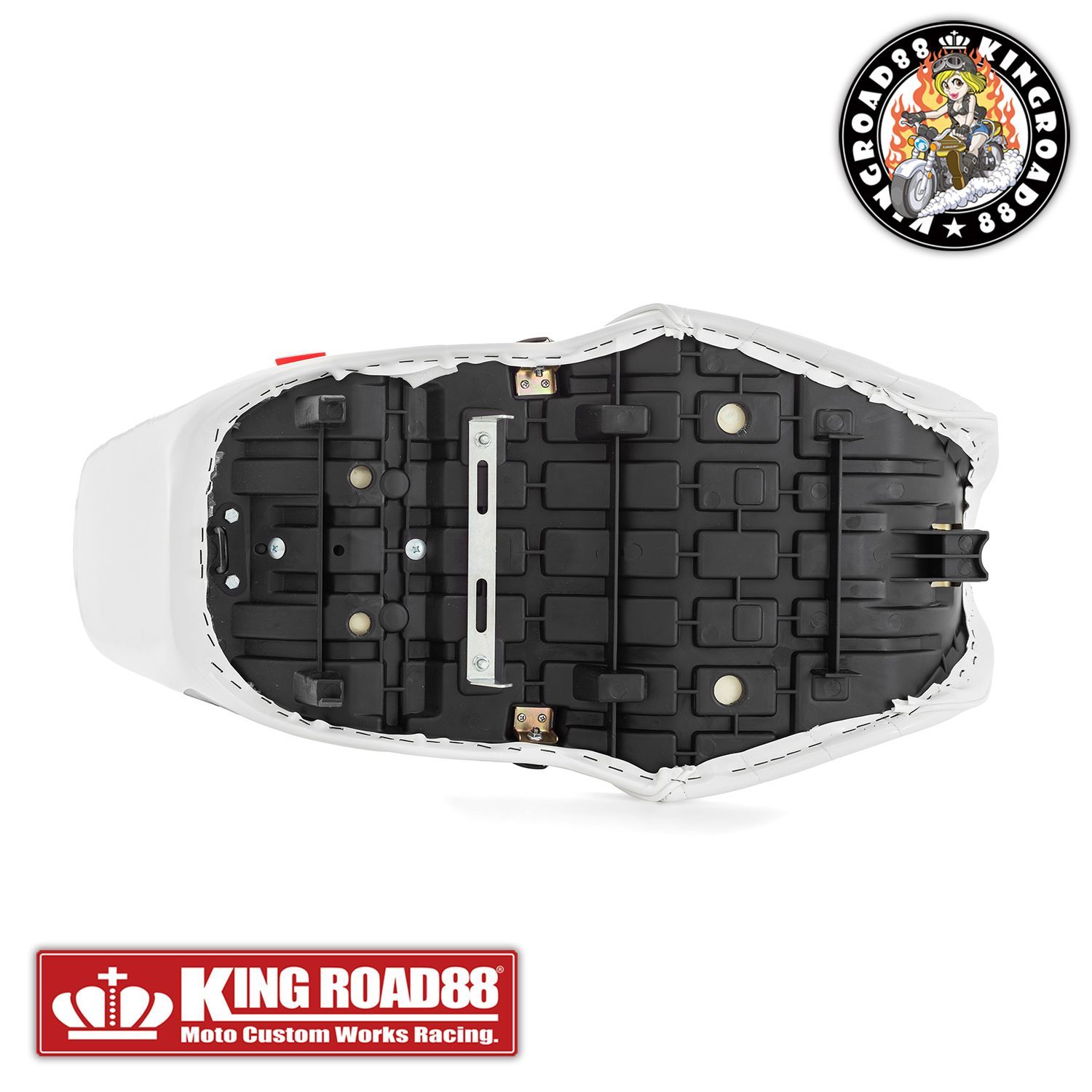 カワサキ バリオスⅠ型 ZR250A KingRoad88 3段シート エナメル