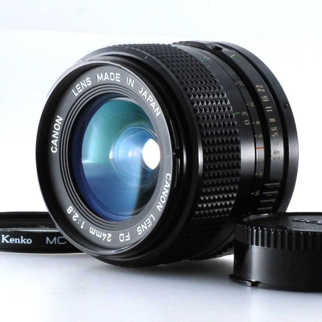 【光学美品】Canon キヤノン New FD 24mm f2.8 Canon New FD 24mm F2.8 広角レンズ 【公式通販】