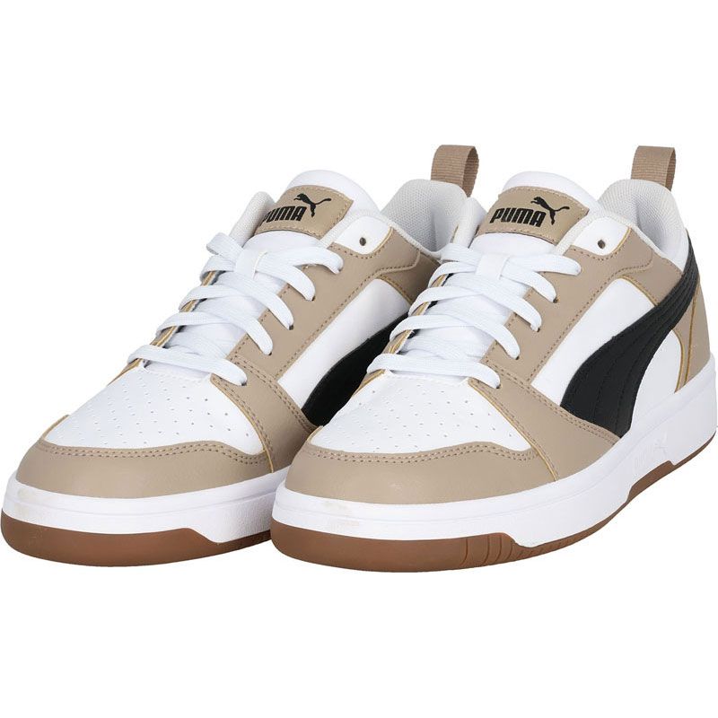 サイズ29.0cm、PUMA プーマ リバウンド V6 ロウ マルチスポーツ シューズＫＩＤＳ 39232852