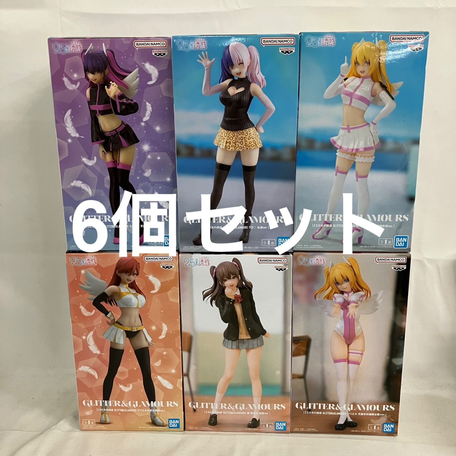 未開封 2.5次元の誘惑 GLITTER&GLAMOURS フィギュア 6個セット SF2A87