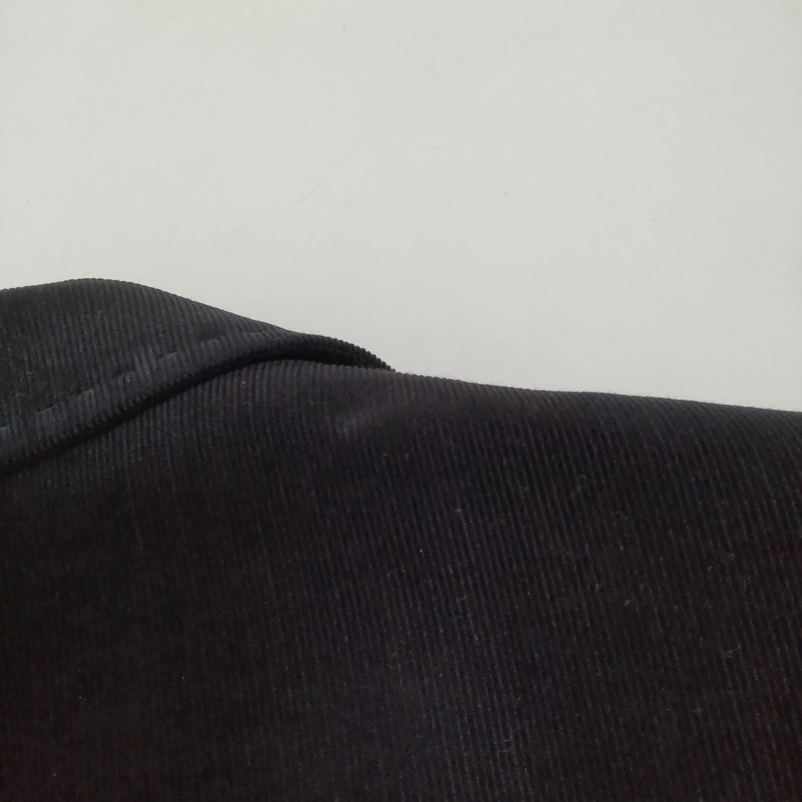 L1902 Rt BURBERRY BLACK LABEL バーバリーブラックレーベル テーラードジャケット 裏地 ノバチェック コーデュロイ ブラック L ...