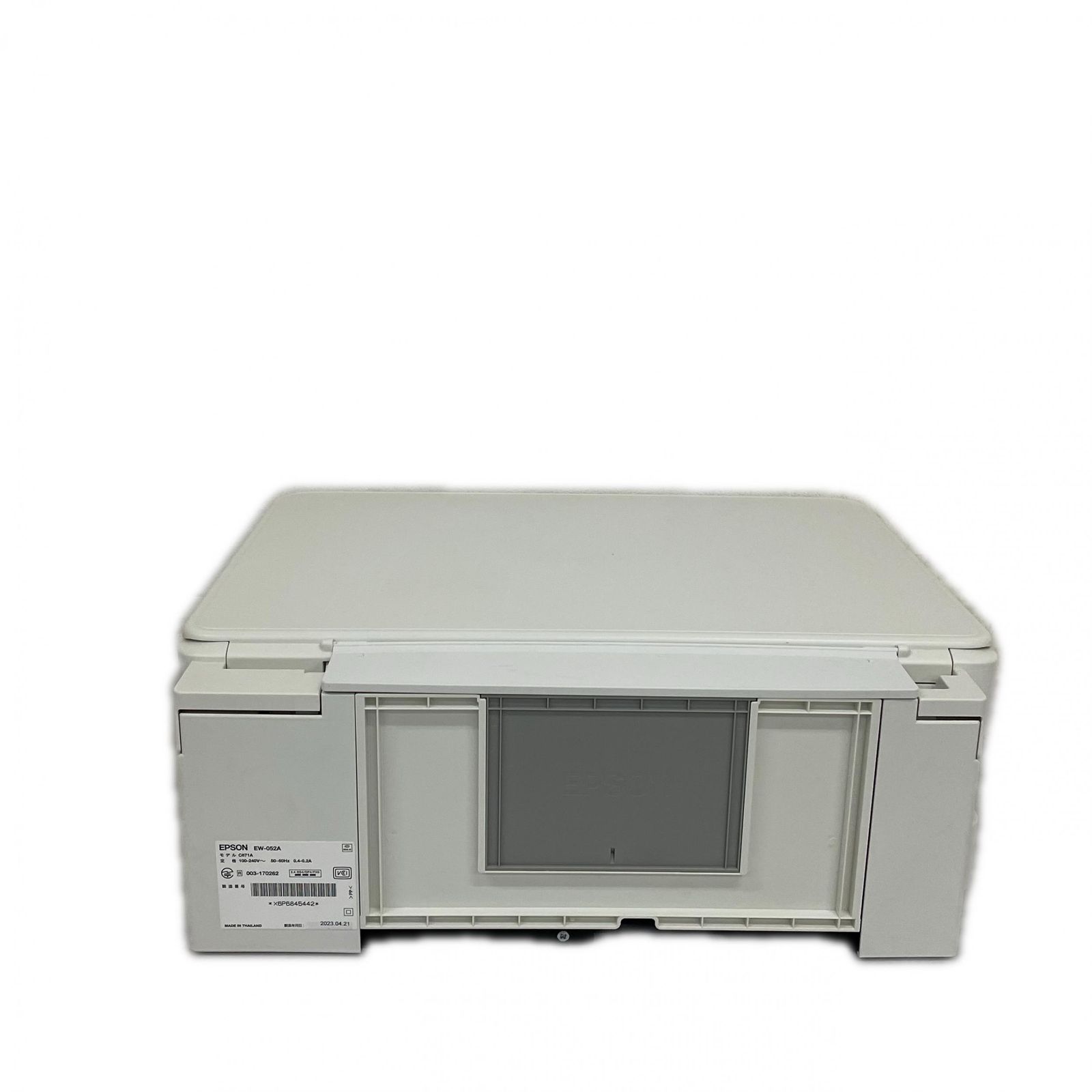 Epson エプソン カラリオ 複合機 EW-052A プリンター ホワイト 中古