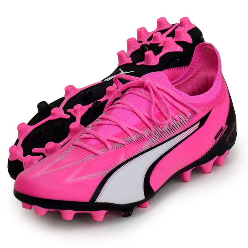 サイズ25.0cm、PUMA(プーマ)  K ウルトラ アルティメット MG  サッカースパイク  24SS(107749-01)