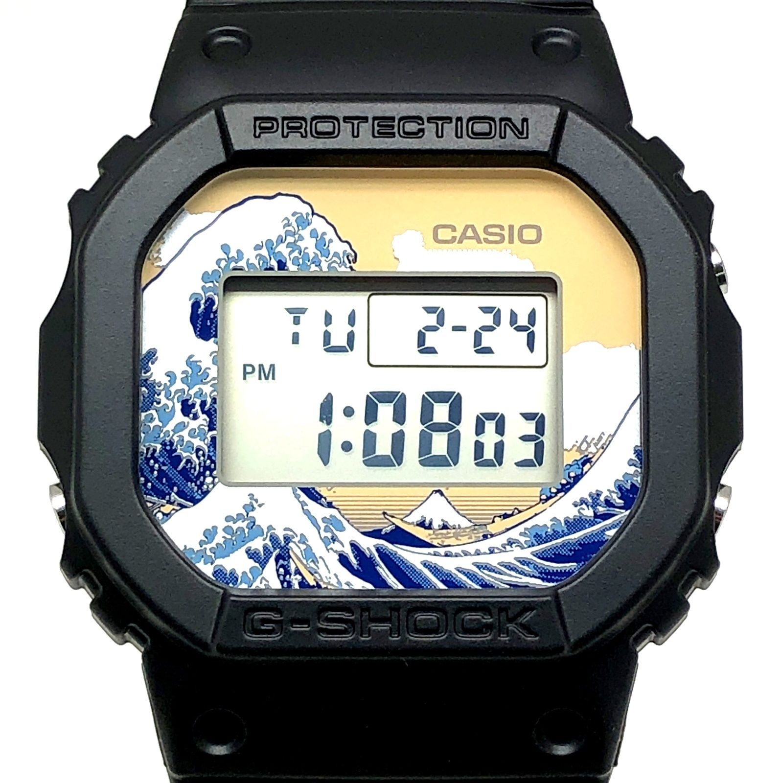 G-SHOCK ジーショック DW-5600KHK24-1 葛飾北斎 富嶽三十六景 神奈川沖浪