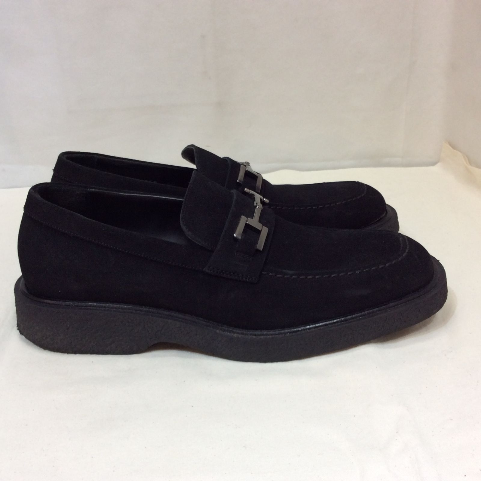 GUCCI グッチ ホースビット ローファー 40 ブラック スエード - メルカリ