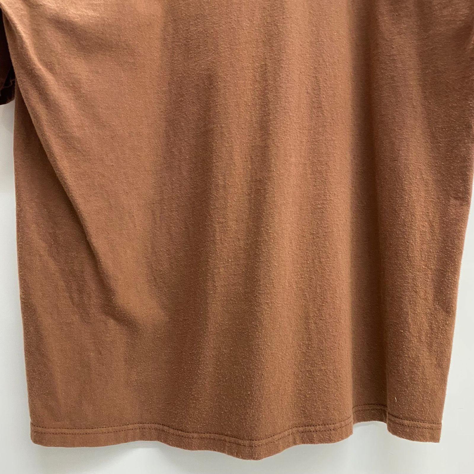 シュプリーム SUPREME FW17 Crash Tee 背面ロゴ Tシャツ ブラウン L 
