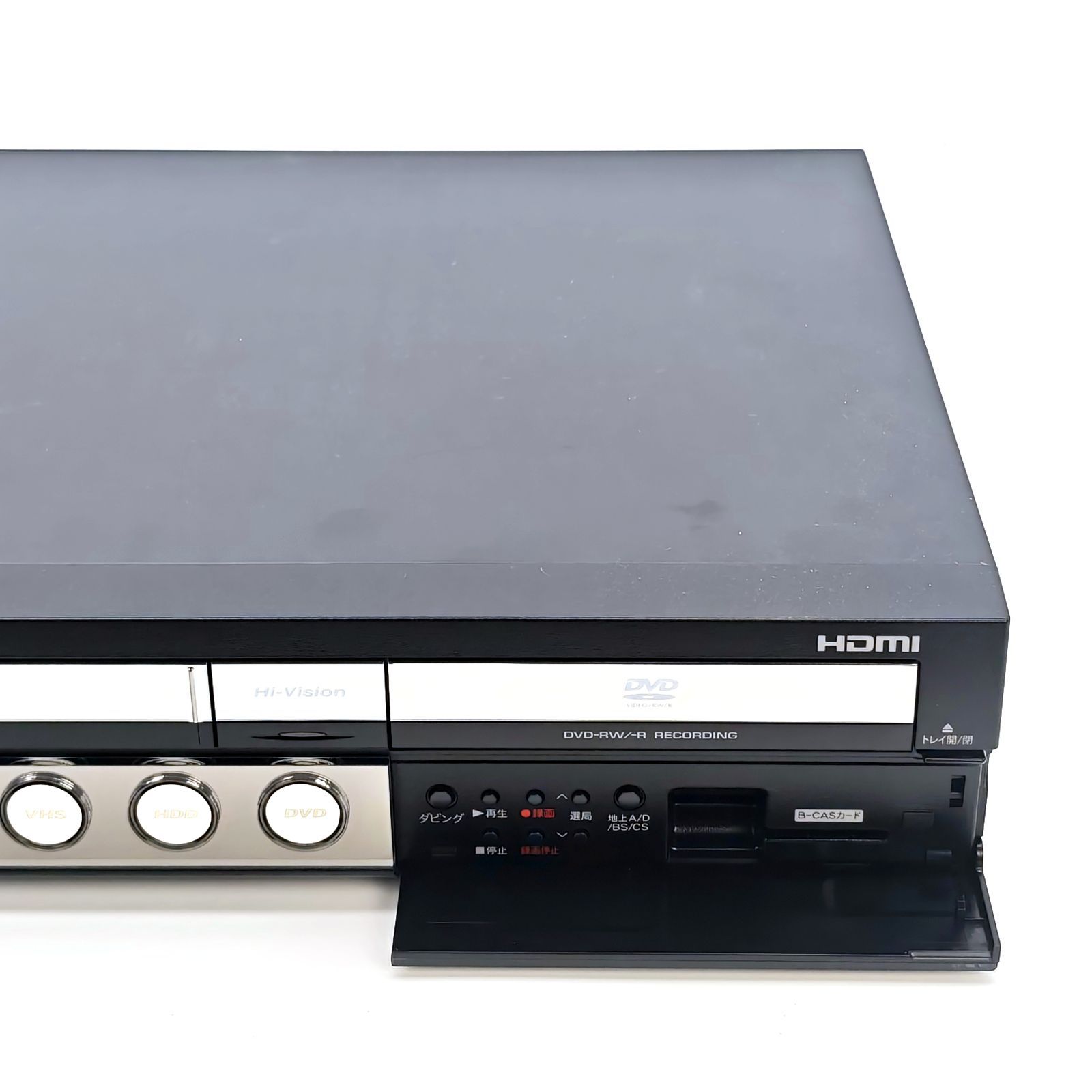 □SHARP シャープ VHSビデオ一体型DVDレコーダー DV-RW60 ダビング可