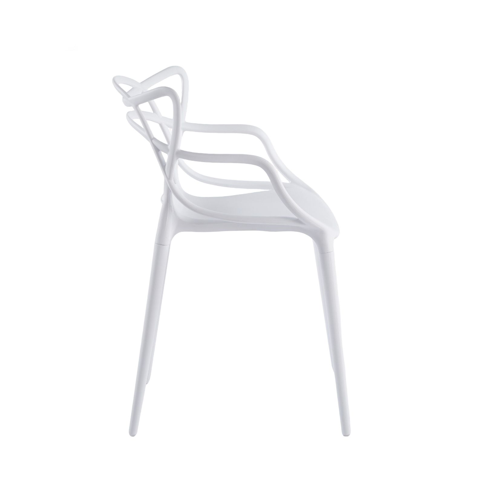 数量限定セール」 2 脚セットホワイト猫耳デザイン PP 製ダイニング