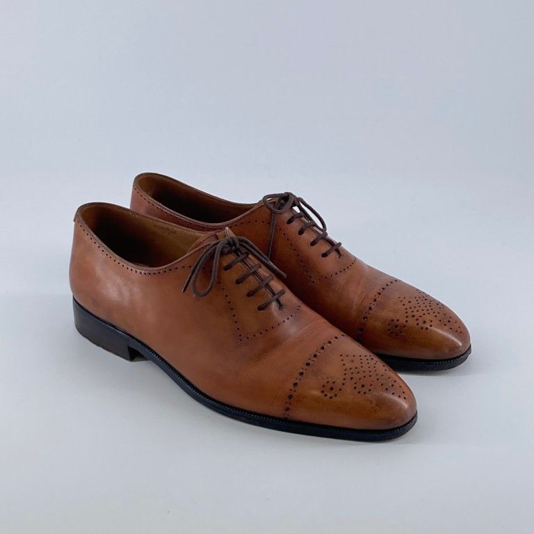 Berluti（ベルルッティ） メダリオン プレーントゥ ＃7 ドレスシューズ