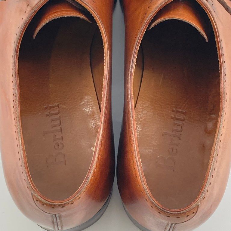 Berluti（ベルルッティ） メダリオン プレーントゥ ＃7 ドレスシューズ
